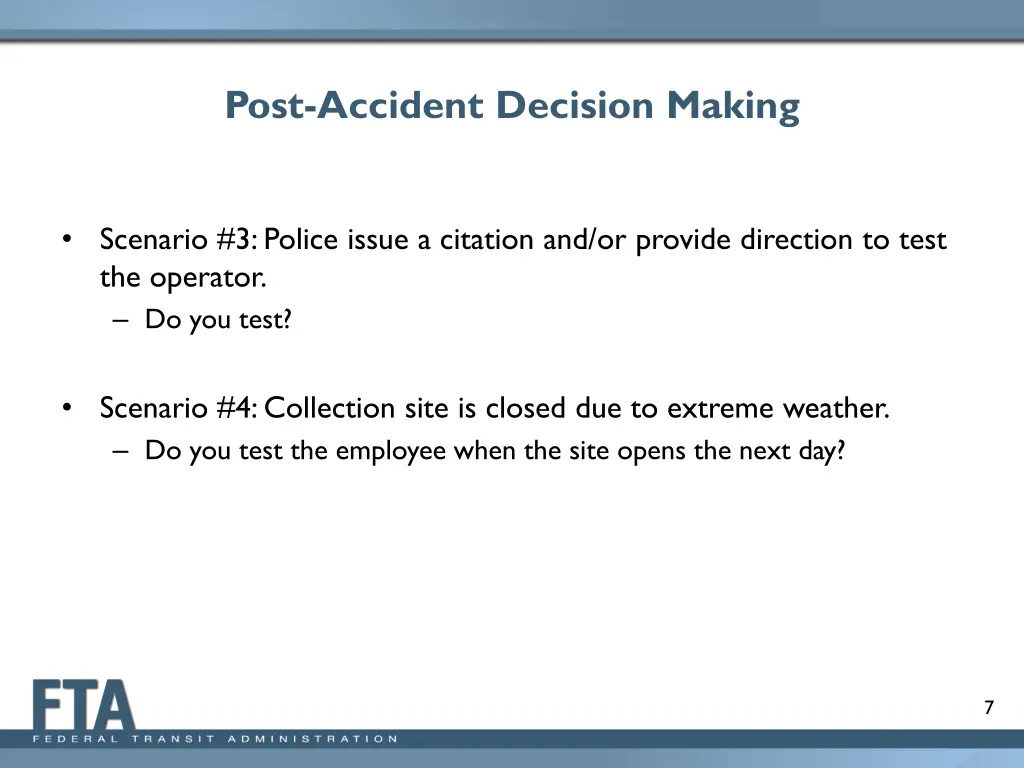 post accident decision making 1