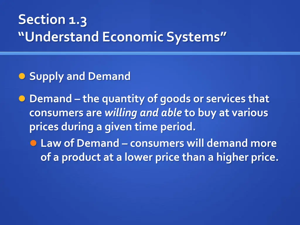 section 1 3 understand economic systems 3