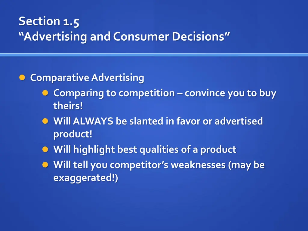 section 1 5 advertising and consumer decisions 3