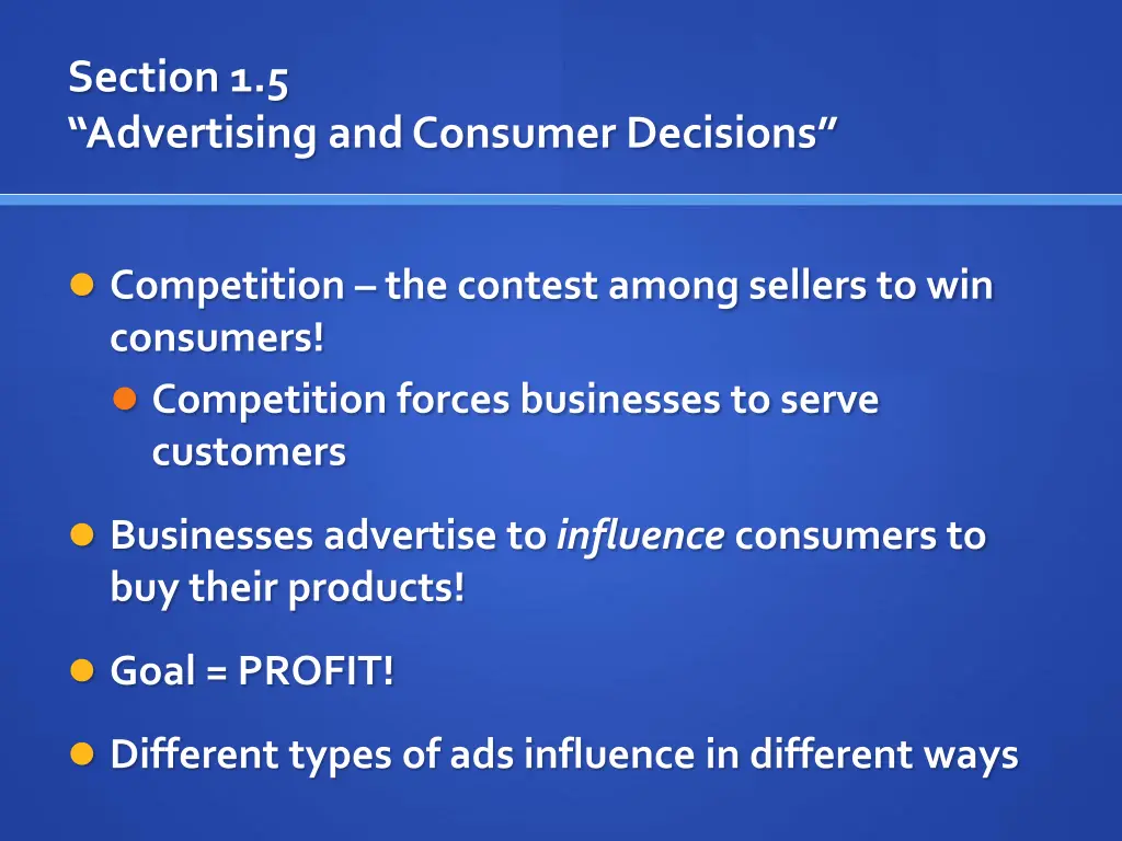 section 1 5 advertising and consumer decisions