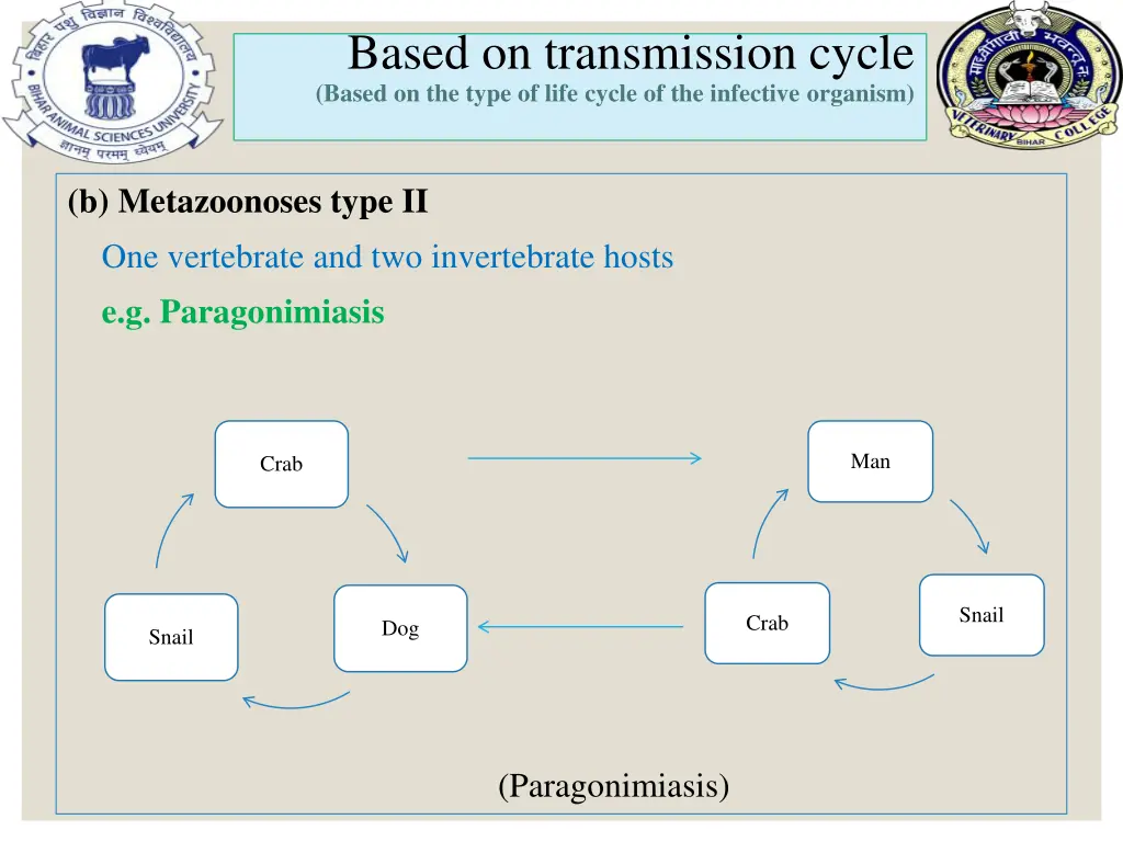 based on transmission cycle based on the type 3