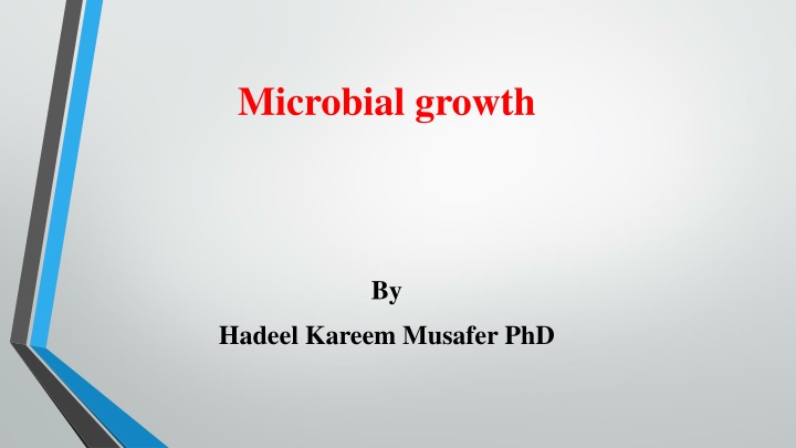 microbial growth