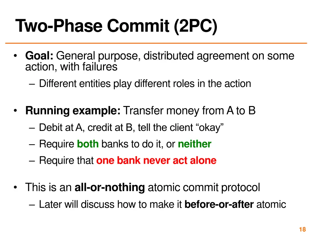 two phase commit 2pc