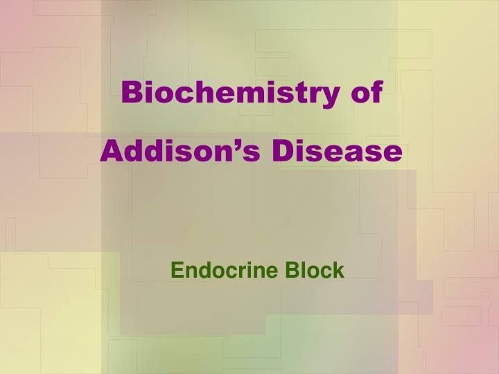 biochemistry of