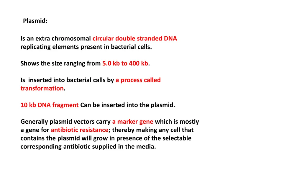 plasmid