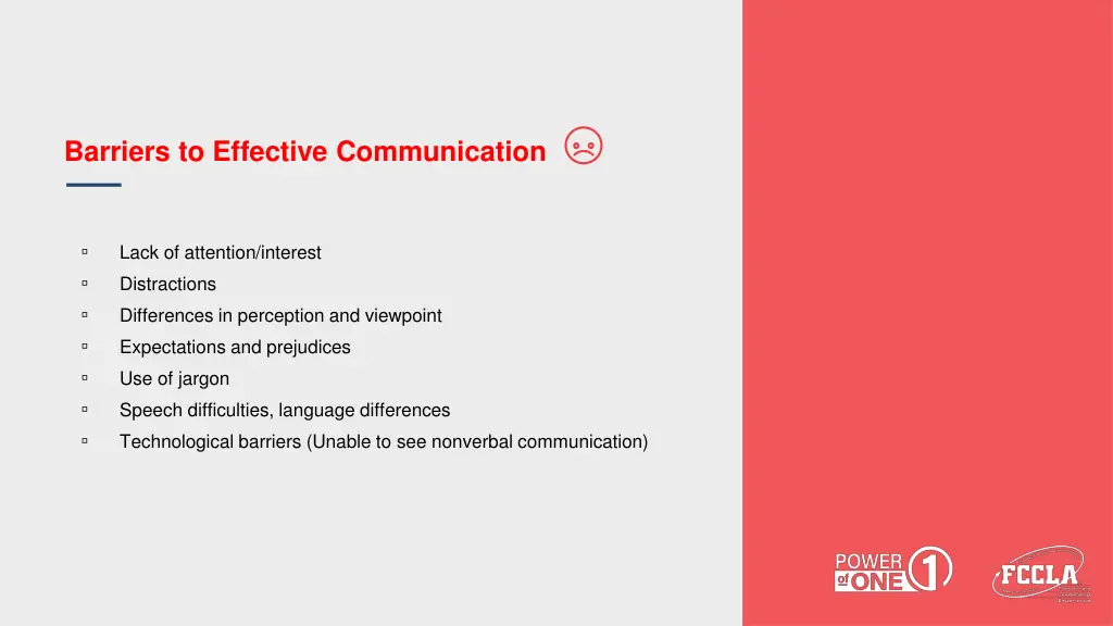 barriers to effective communication 1