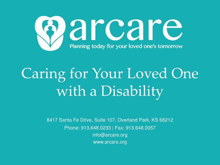 caring for your loved one with a disability