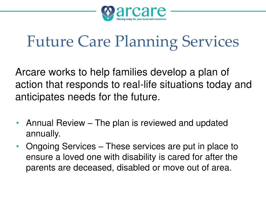 future care planning services