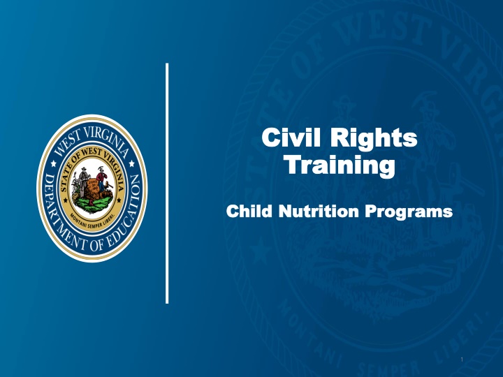 civil rights civil rights training training