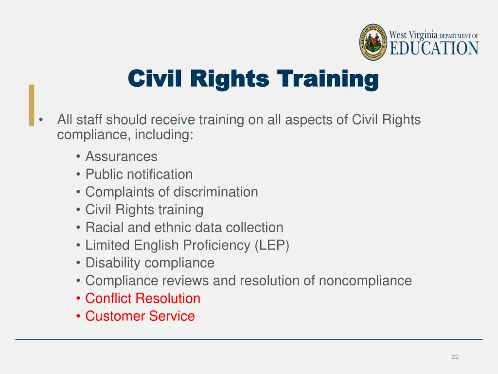 civil rights training civil rights training 2