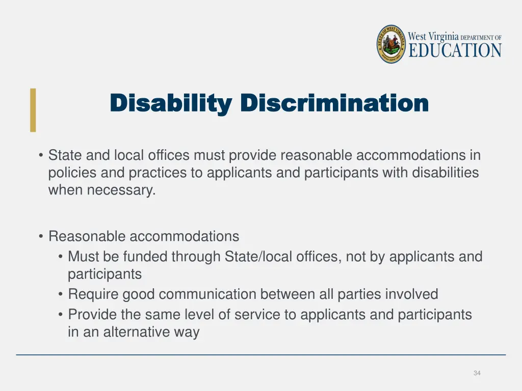 disability discrimination disability 1