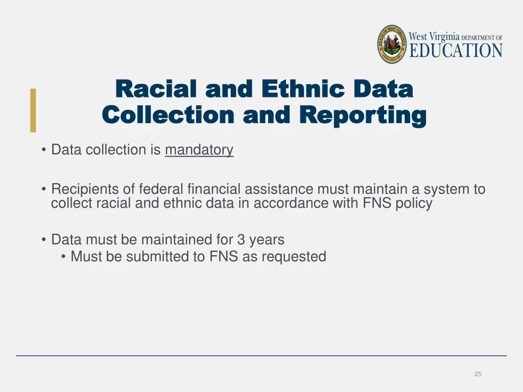 racial and ethnic data racial and ethnic data