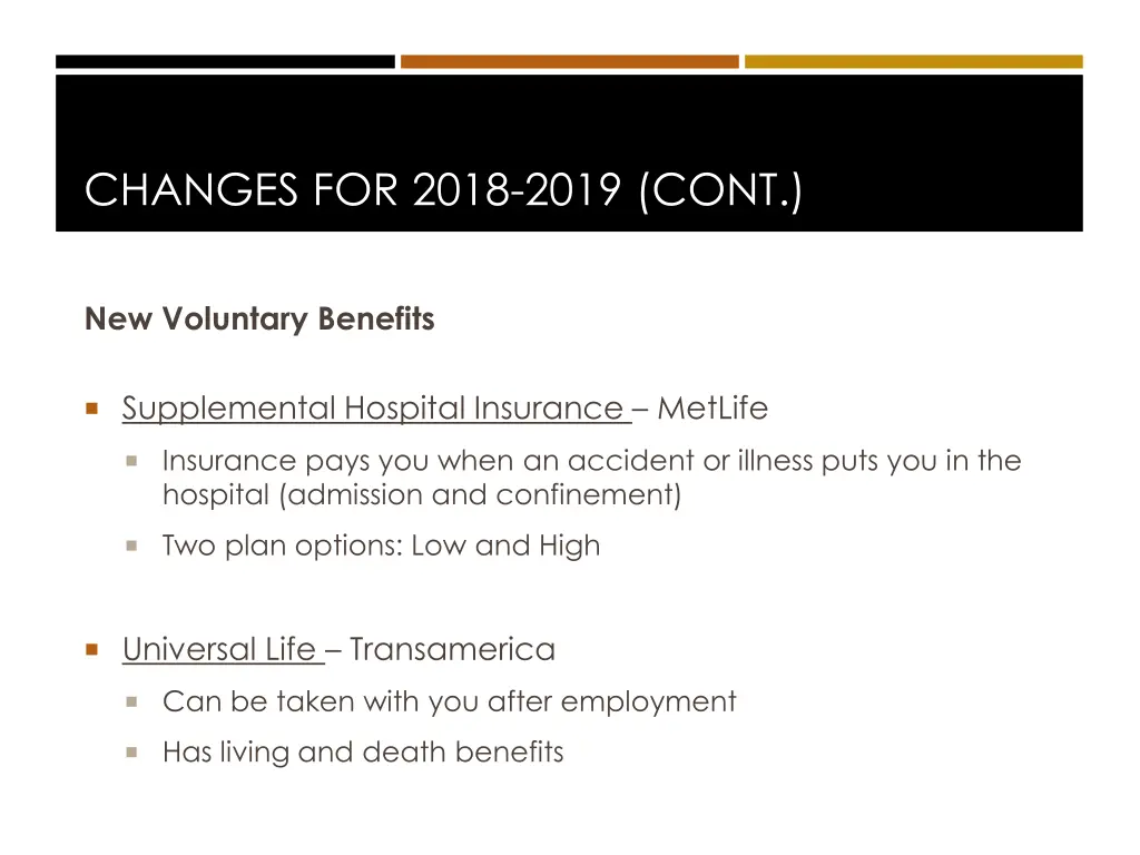 changes for 2018 2019 cont 2