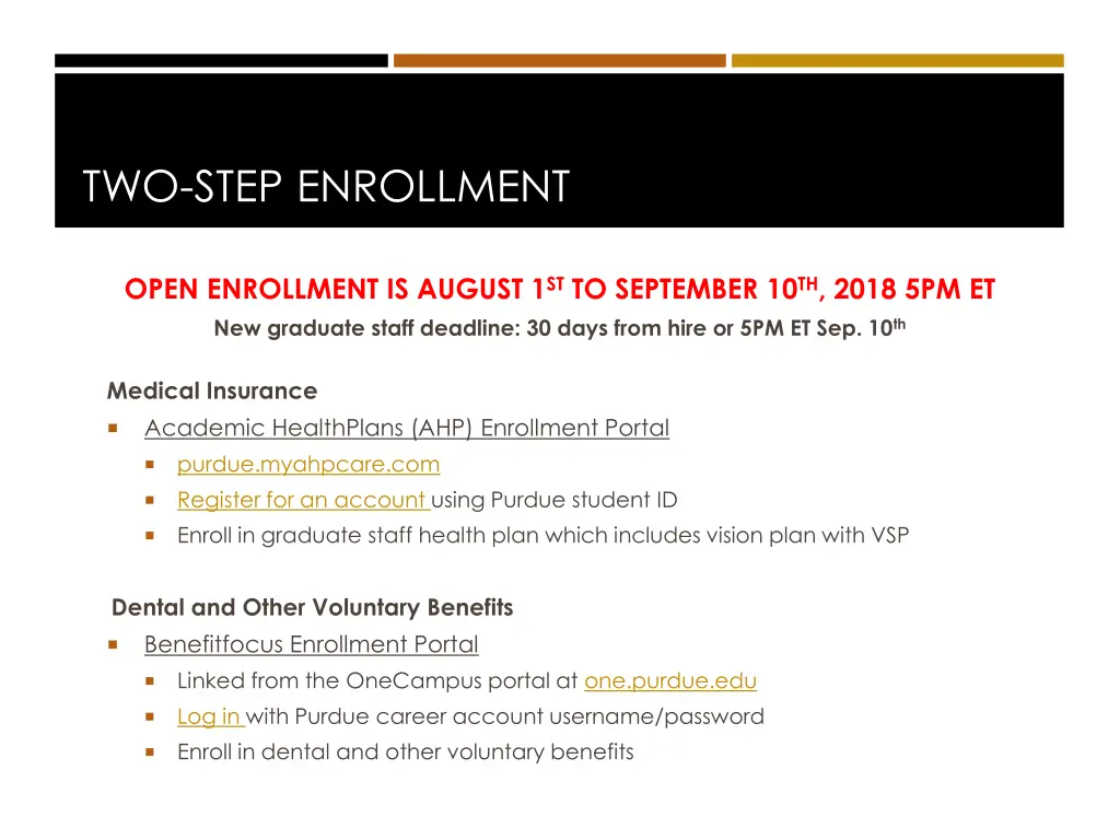 two step enrollment