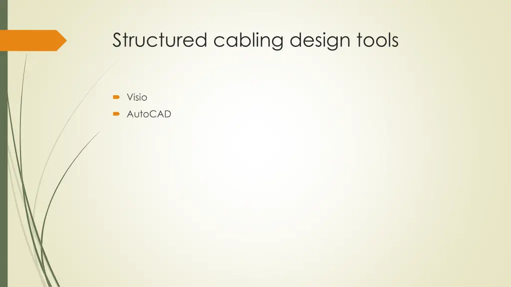 structured cabling design tools