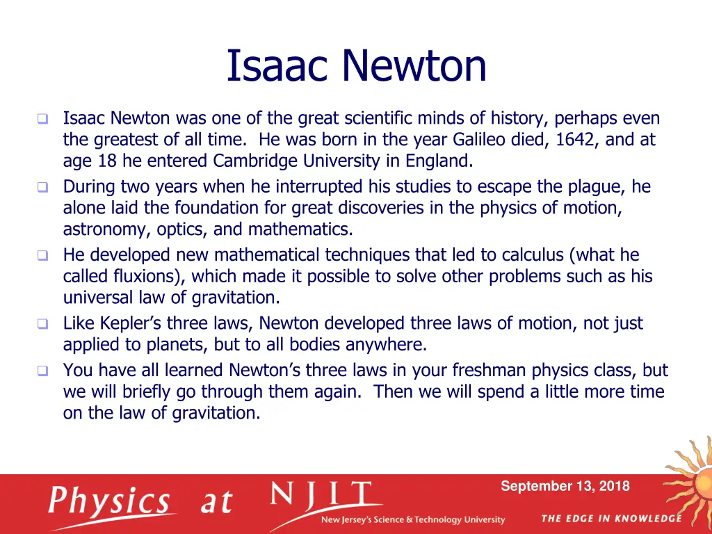 isaac newton