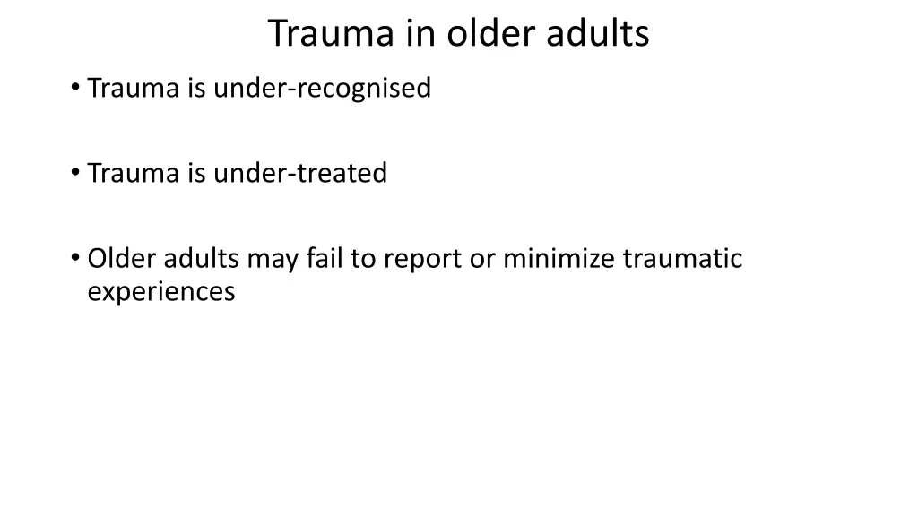 trauma in older adults 1