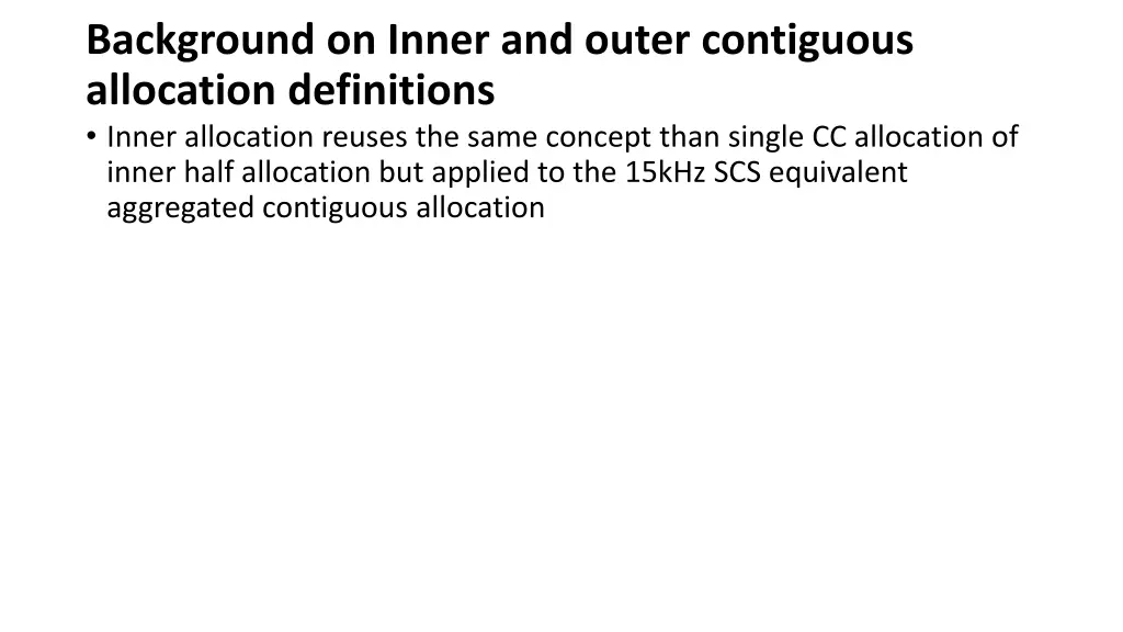 background on inner and outer contiguous