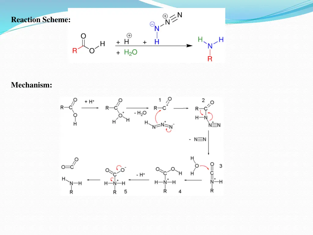 reaction scheme