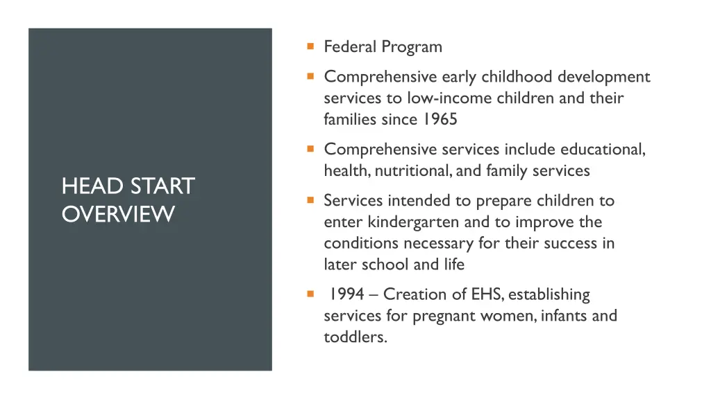 federal program