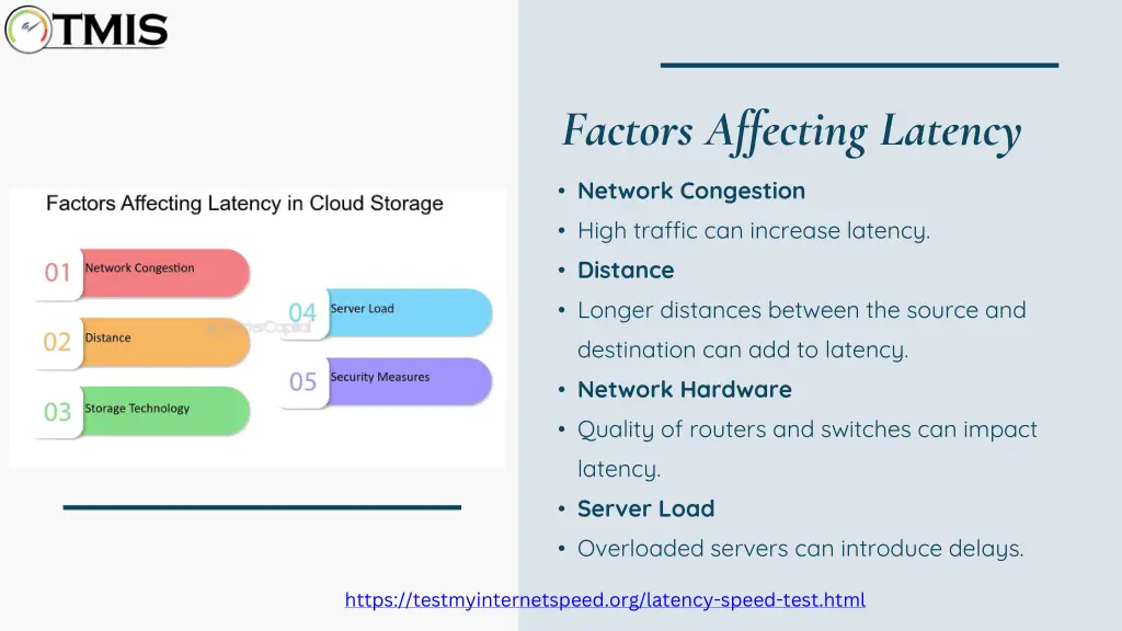 factors affecting latency