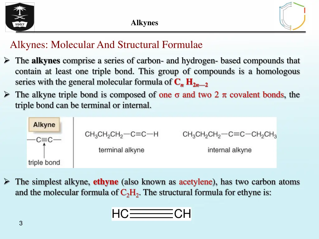 alkynes 1