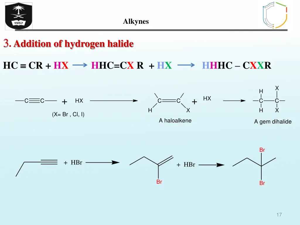 alkynes 15