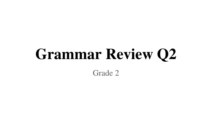 grammar review q2