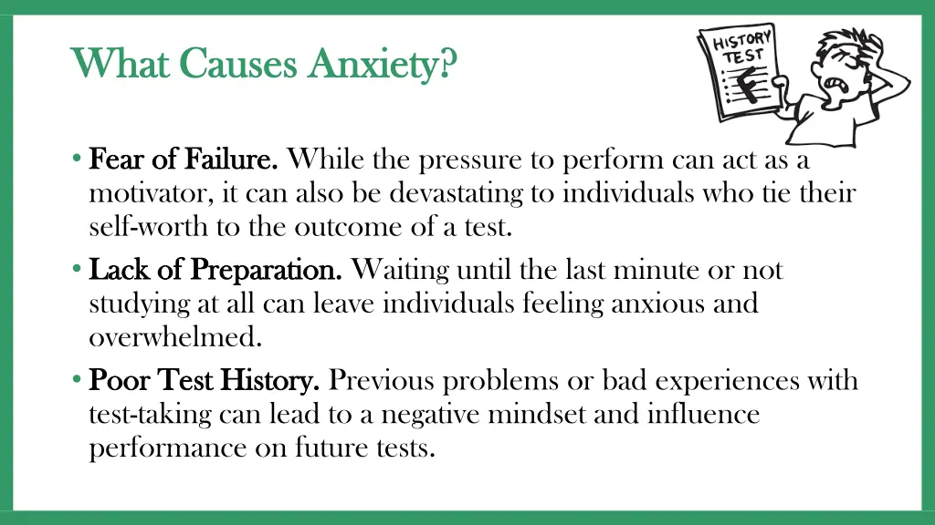 what causes anxiety what causes anxiety