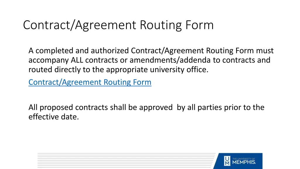 contract agreement routing form