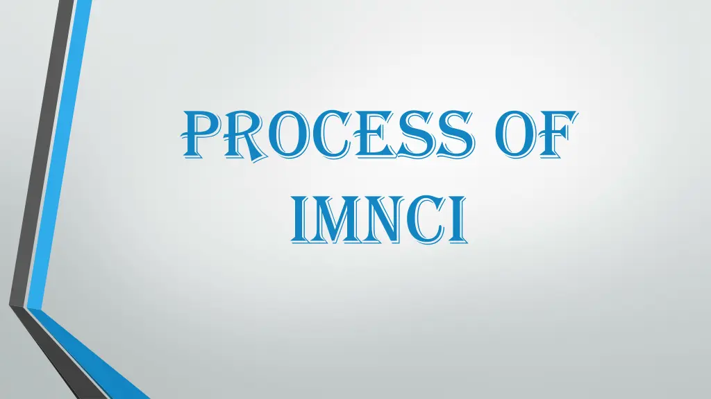 process of imnci