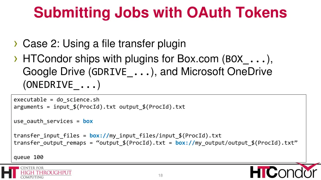 submitting jobs with oauth tokens 5