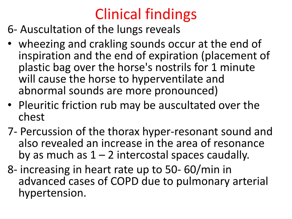 clinical findings 1