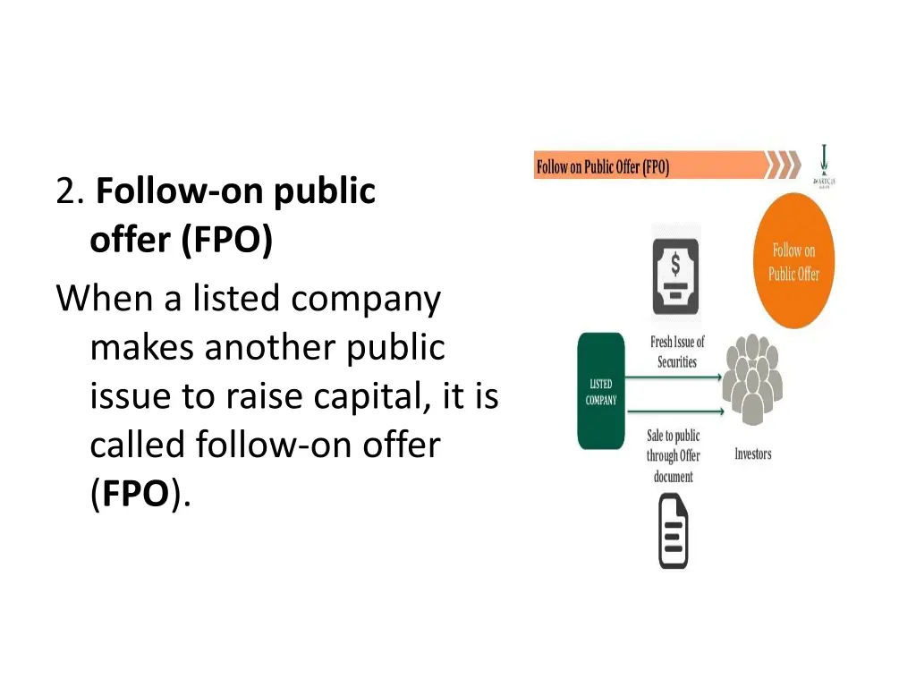 2 follow on public offer fpo when a listed