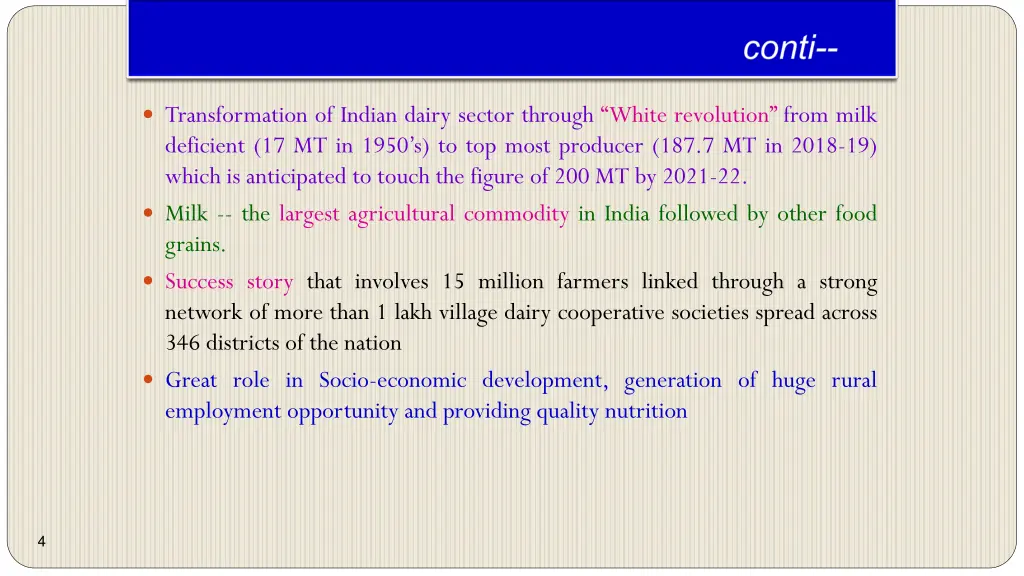 transformation of indian dairy sector through