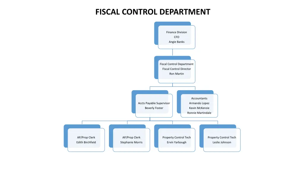 fiscal control department 1