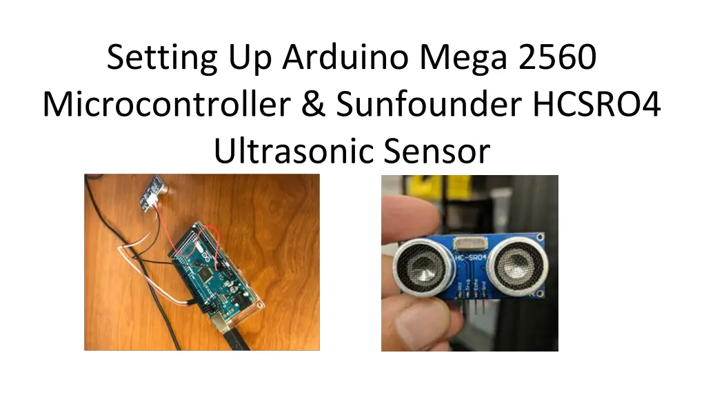 setting up arduino mega 2560 microcontroller