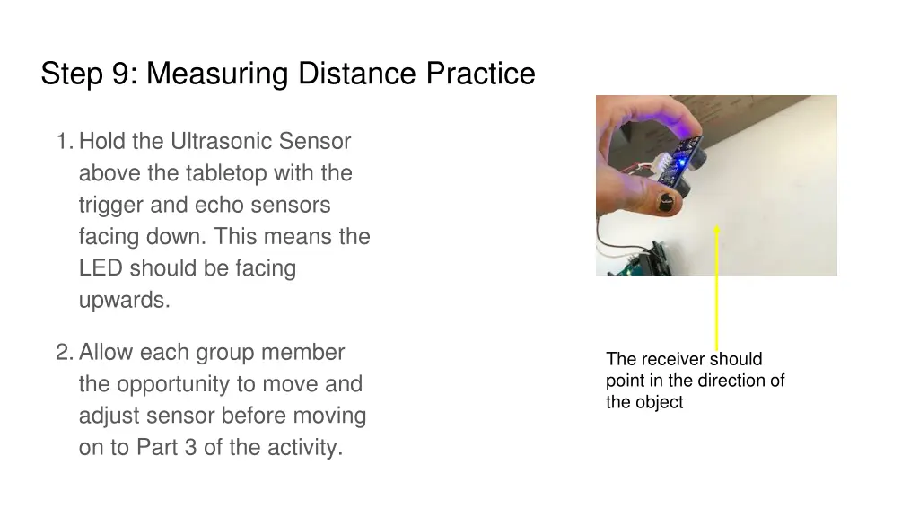 step 9 measuring distance practice