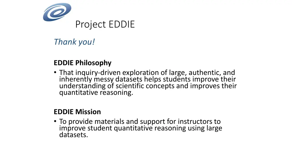 project eddie