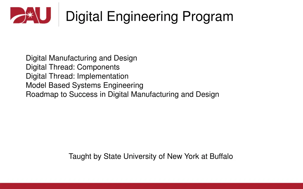 digital engineering program