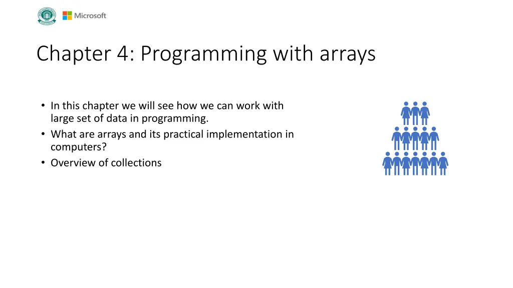 chapter 4 programming with arrays