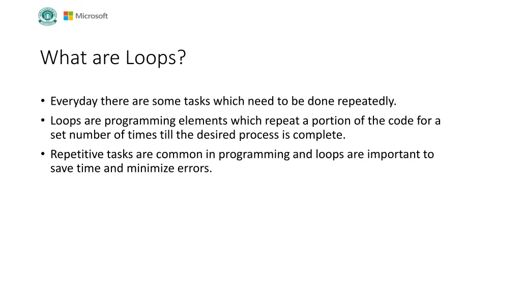 what are loops