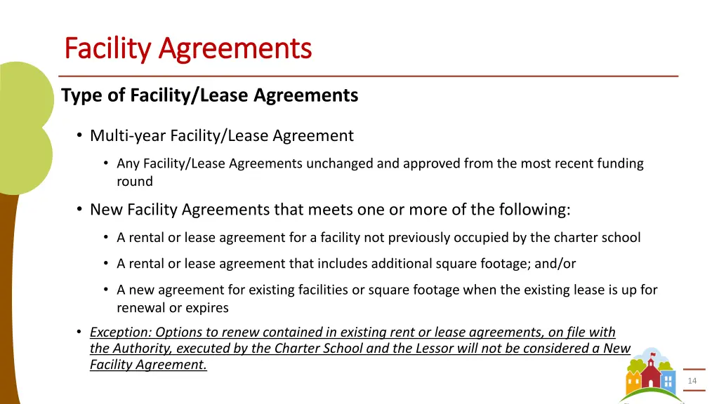 facility agreements facility agreements