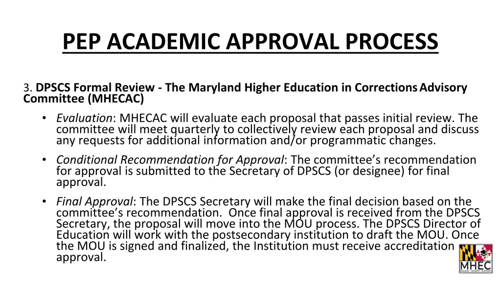 pep academic approval process 1