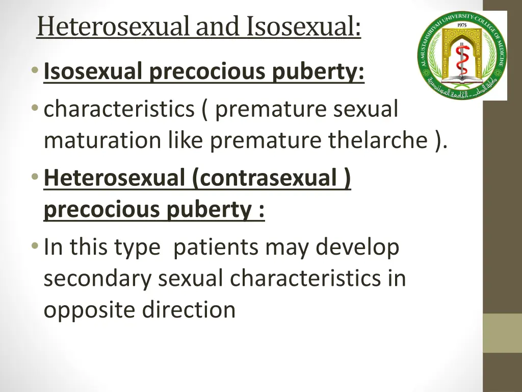 heterosexual and isosexual