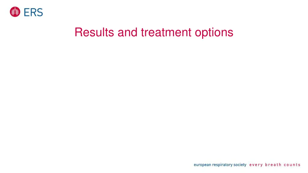 results and treatment options