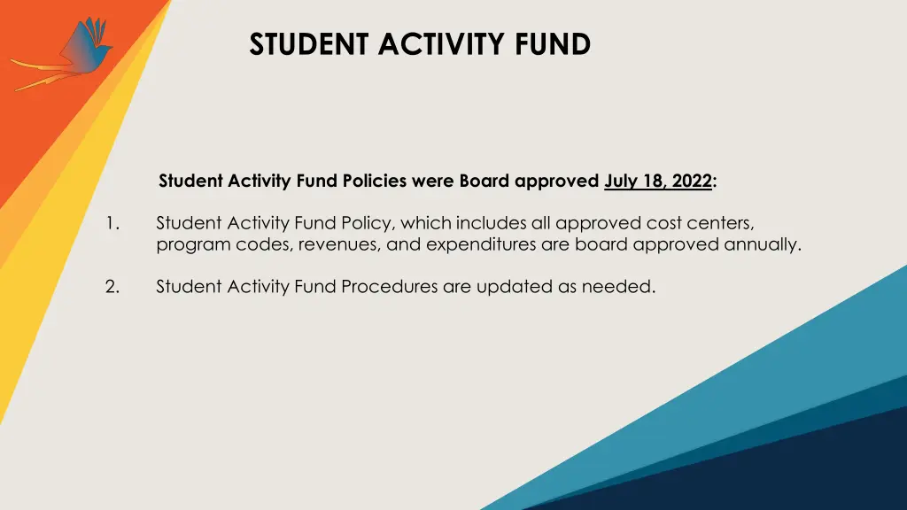 student activity fund