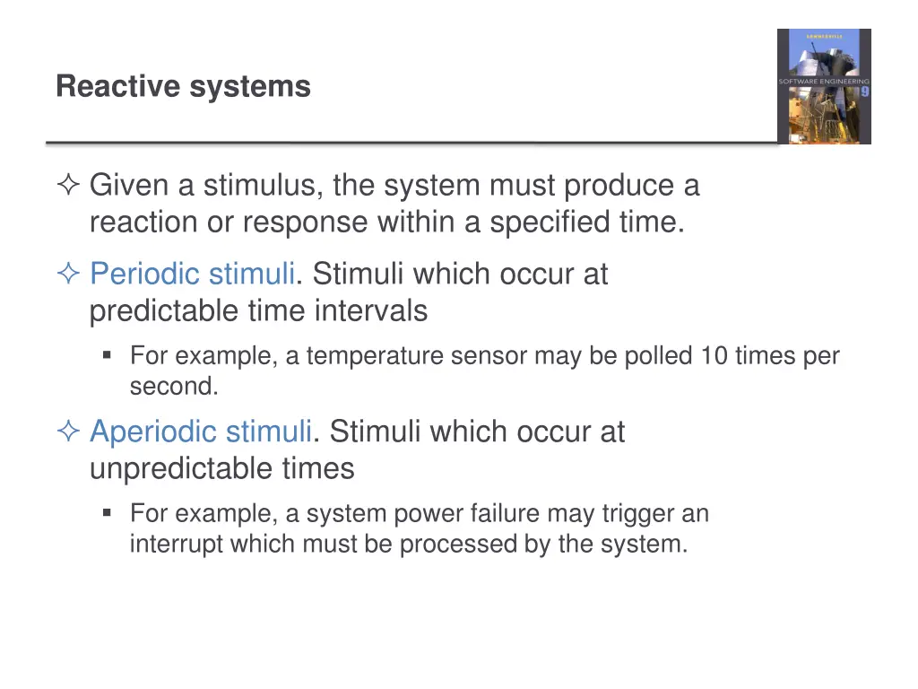 reactive systems