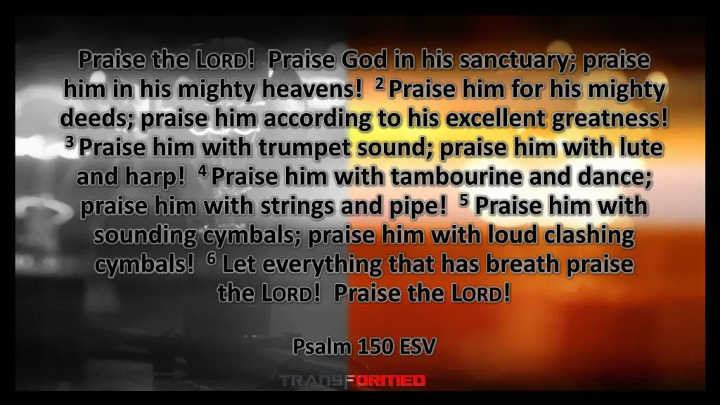 praise the l ord praise god in his sanctuary