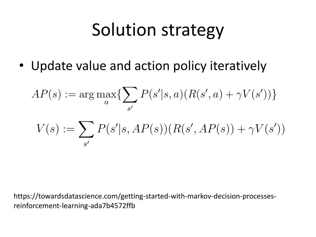 solution strategy